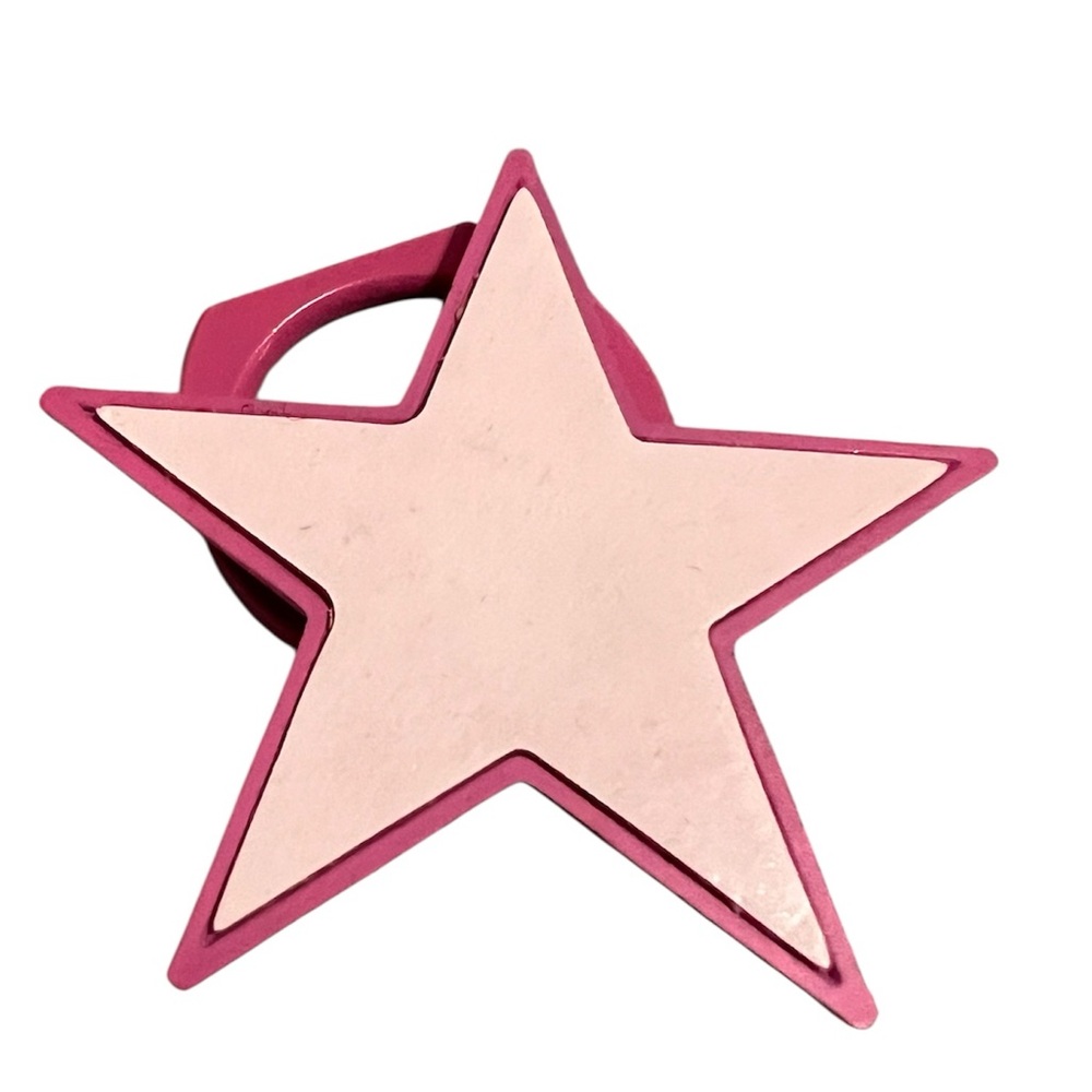 Jeffery Starr- Pink Star Shaped  Phone Ring Holder, Peel/Stick - Picture 3 of 3